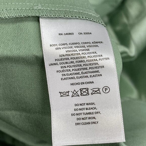 NEW MARE MARE Women’s Fit & Flare Midi Dress Size XL Moss Green - Picture 11 of 11